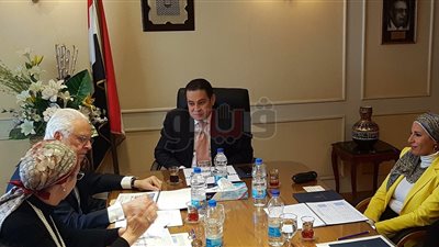 وزير قطاع الأعمال يبحث مع كونكورد للاستثمارات سبل التعاون