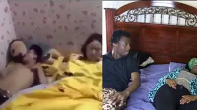 بالفيديو.. امرأة تلقن زوجها درسا قاسيا بعد أن صفعها على وجهها