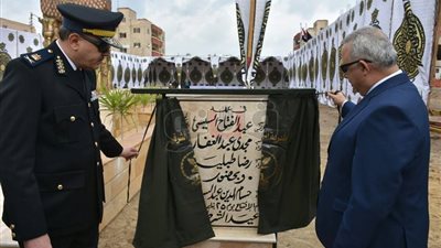 افتتاح النصب التذكاري لشهداء الشرطة بالشرقية (صور)