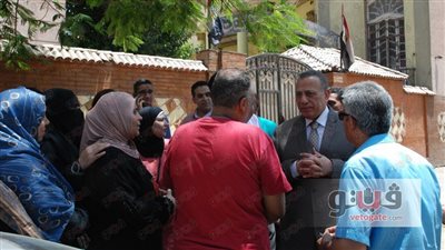 محافظ الجيزة يتفقد عددا من لجان امتحانات الثانوية العامة