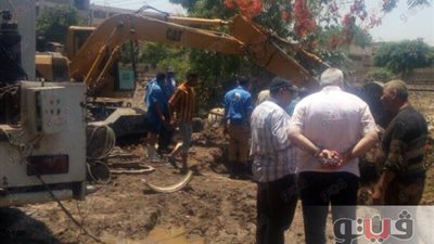 بالصور.. استياء الأهالي بسبب انقطاع المياه لليوم الثالث في قليوب