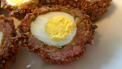 طريقة عمل يخنى كرات اللحم بالبيض والزنجبيل