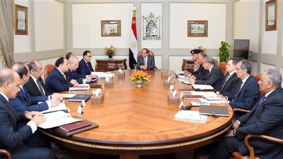 السيسي يجتمع مع كبار رجال الدولة.. يكلف بتوفير السلع وضبط الأسعار.. يأمر باستلام محصول الأرز بأسعار عادلة.. يوصي بزيادة ميزانية الصحة والتعليم والبنية الأساسية.. ويطالب بإنهاء النزاعات الضريبية