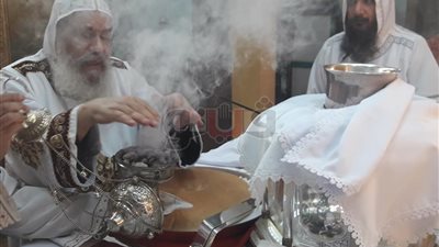 15 صورة ترصد صلاة قداس عيد الغطاس واحتفالات الأقباط بإيبارشيات قنا