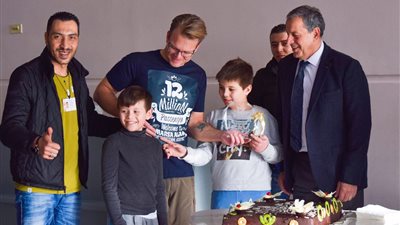 مطار مرسى علم يحتفل بالراكب الـ12 مليونا (صور)