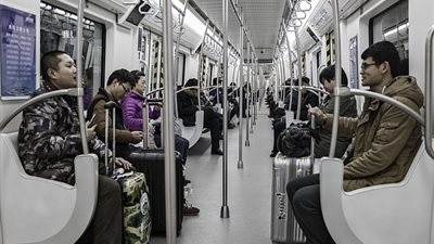 بناء أطول نفق في الصين لمترو الأنفاق (فيديو)