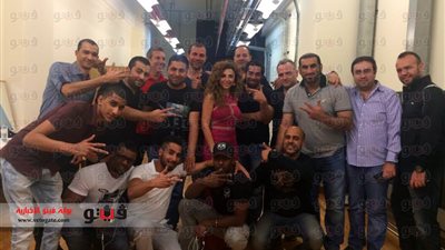 بالصور.. ميريام فارس تعطل تصوير «اتهام» 24 ساعة بسبب حفل خاص