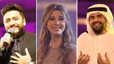 الليلة.. حسين الجسمى ونانسي عجرم وتامر حسنى ضيوف dmc