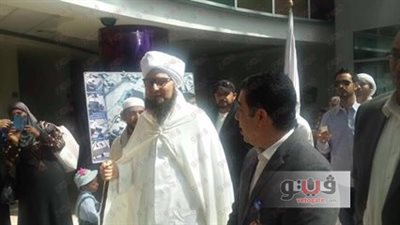 بالصور.. وصول الحبيب علي الجفري مستشفى 57357 لسرطان الأطفال