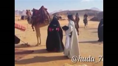 بالفيديو.. جمل يركل ممثلة أثناء التصوير