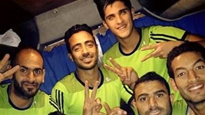 «سيلفي» المقاصة احتفالاً بالفوز على «الشرطة»