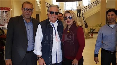 مصطفى فهمي يدلي بصوته في الانتخابات الرئاسية