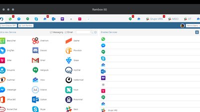 «Rambox».. يقدم جميع خدمات واتس آب وفيس بوك ماسنجر وسكايب