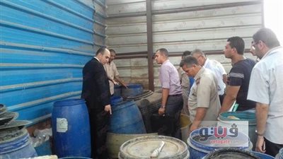 غلق مصنع مخلل بسبب المخالفات البيئية في المنوفية