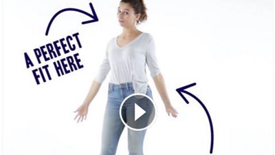 بالفيديو.. أفضل طريقة لمعرفة مقاس السروال الجينز دون ارتدائه