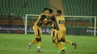 عمر السعيد يسجل الهدف الأول للإنتاج أمام المقاصة