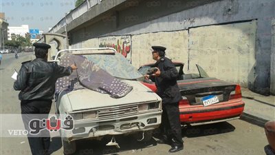 بالصور.. رفع 43 سيارة متروكة وتحرير 8 آلاف مخالفة مرورية بالقاهرة
