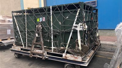 مصر للطيران تنقل شحنة خرتيت من جوهانسبرج إلى بكين (صور)