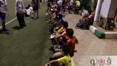 بالصور.. 1250 متقدمًا في اليوم الثاني لاختبارات الناشئين بالمقاولون