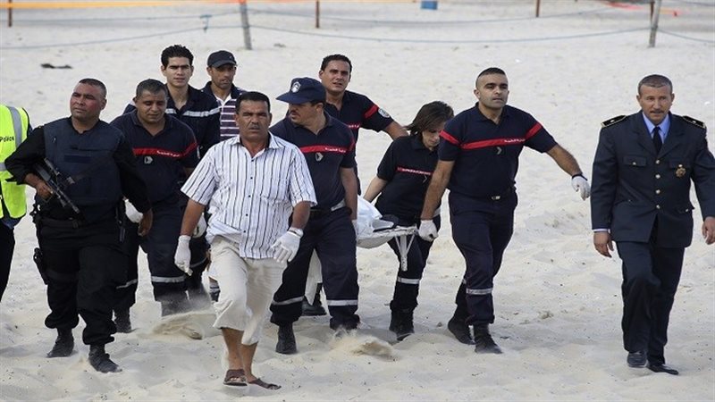 أحد ضحايا هجوم إرهابي