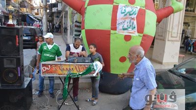 بالفيديو... الـ«سمسمية» فرحة على رصيف بورسعيد قبل نهائي الكأس