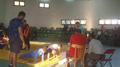 بالصور.. اختبارات دفعة جديد للمشروع القومي للناشئين بالقليوبية