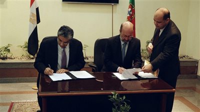 وزير البيئة يستقبل نظيره البرتغالي