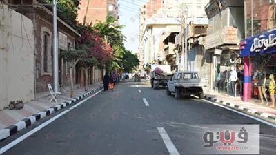 محافظ الإسماعيلية يفتتح شارع سعد زغلول بعد تطويره