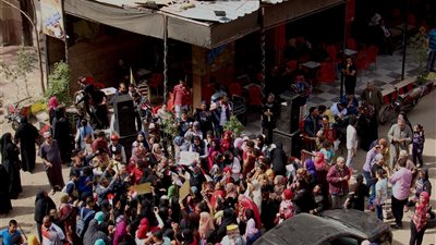 الانتخابات الرئاسية بـ«إمبابة».. الرقص شعار الناخبين (فيديو)