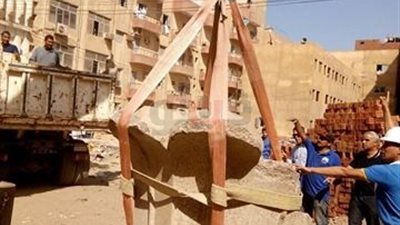 نقل تاج أثري من سمنود إلى المتحف المصري الكبير