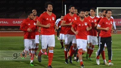 تدريب بدني خفيف للاعبي المنتخب في بداية الاستعداد لتونس