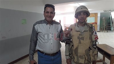 نقيب «زراعيين القاهرة والجيزة» يدلي بصوته في الانتخابات الرئاسية