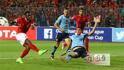 أجايي يتقدم بالهدف الثاني للأهلي في مرمى الوداد