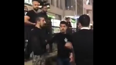 عراقى يعتدي على إماراتى في بريطانيا (فيديو)