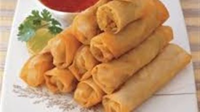 طريقة عمل لفائف سبرنج رول بالخضروات