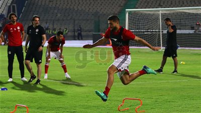 المنتخب الوطني يؤدي مرانه الأول في جروزني