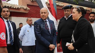 أحمد أبو الغيط يدلى بصوته في الانتخابات الرئاسية