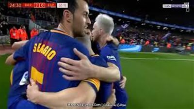 برشلونة يتأهل لنصف نهائي كأس ملك إسبانيا على حساب إسبانيول (فيديو)