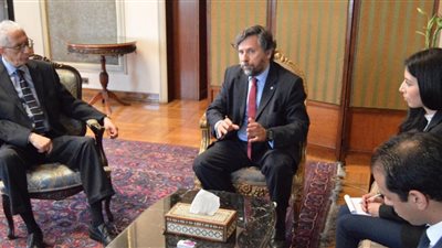 نائب وزير الخارجية يستقبل بعثة الجمعية البرلمانية للبحر المتوسط