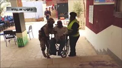 الداخلية في خدمة «كبار السن وذوي الاحتياجات» بانتخابات الرئاسة (فيديو)