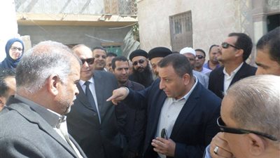 مساعد وزير الآثار يتفقد كنيسة السيدة العذراء بجبل الطير بالمنيا