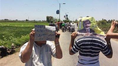 بالصور.. سلسلة بشرية لعناصر الإرهابية بالدقهلية