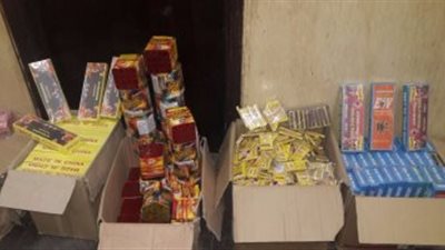 ضبط 4082 صاروخ ألعاب نارية خلال حملة أمنية في الغربية