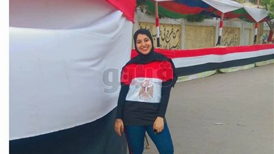 زادة وبطلة العالم للكاراتيه يشاركان في الانتخابات الرئاسية