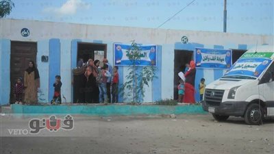 بالصور.. الكشف على 986 مواطنا خلال قافلة طبية في بورسعيد