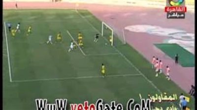 بالفيديو..مهاب سعيد يتقدم بالهدف الثاني لدجلة في 