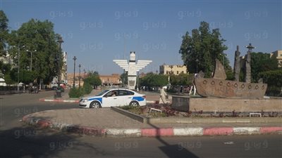 بالصور.. خلو شوارع أسوان من المارة هربًا من حرارة الشمس