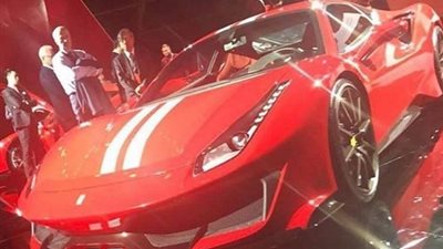 فيراري تزود سيارتها بمحرك V8 سعة 3.9 لترات