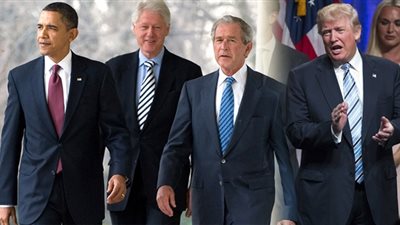 ترامب وأوباما وبوش وكلينتون رئيس واحد بأسماء مختلفة.. تجمعهم إستراتيجية المزيد من الحرب.. الغني أكثر ثراء.. التجسس على مواطنيهم.. دعم الديكتاتوريين الممولين للإرهاب