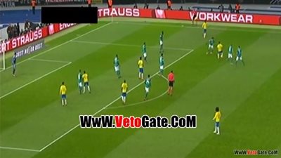 البرازيل تهزم ألمانيا بهدف استعدادا لكأس العالم (فيديو)